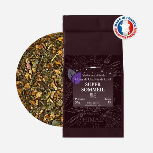 Infusion Chanvre CBD Bio Super Sommeil | Himal